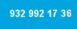 932 992 17 36 932 992 17 36